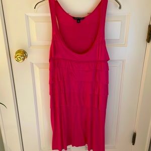 Banana Republic ruffled fun in the sundress.